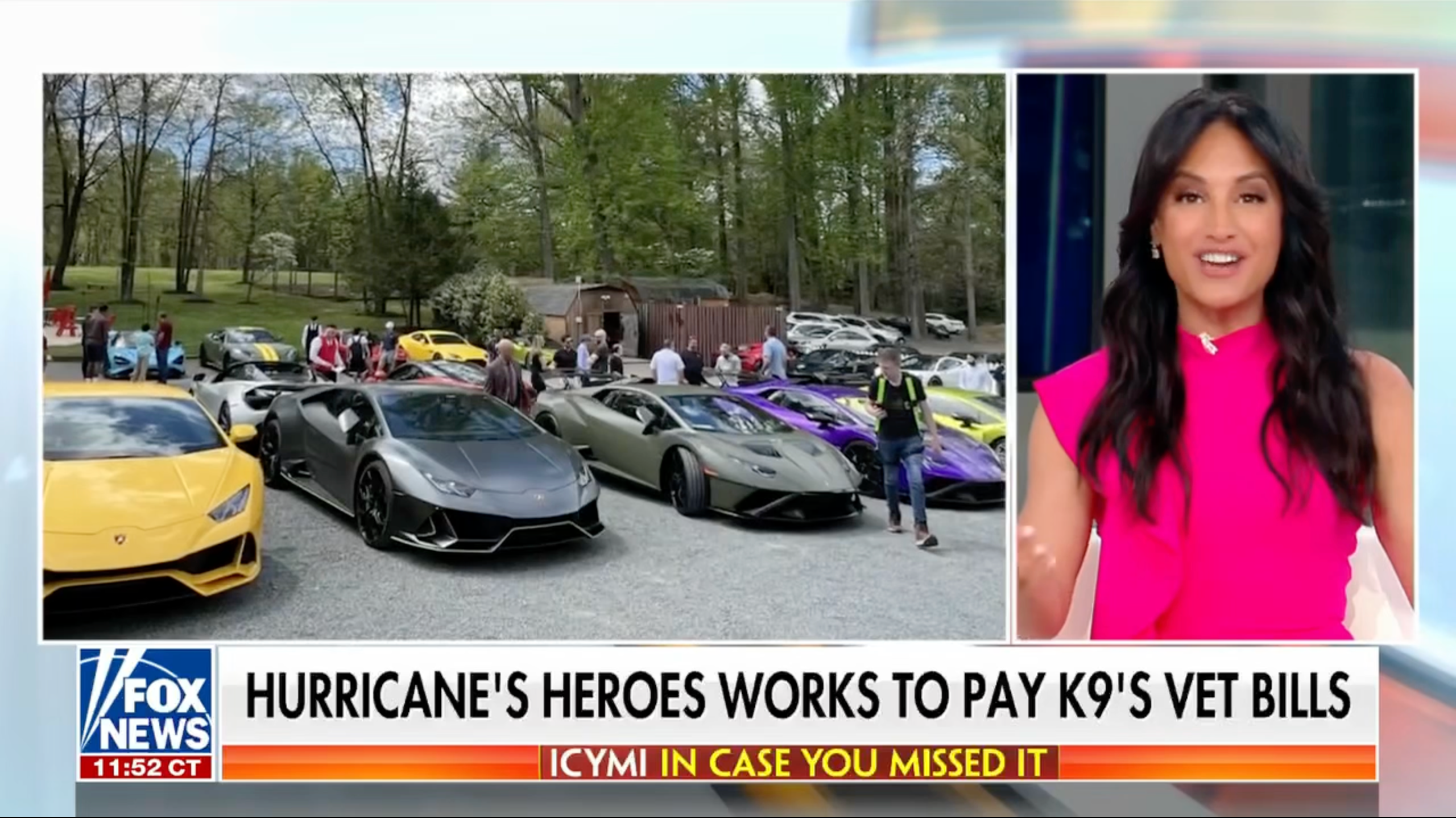 Supercar Charity Rally Benefits K9 Hurricane’s Heroes